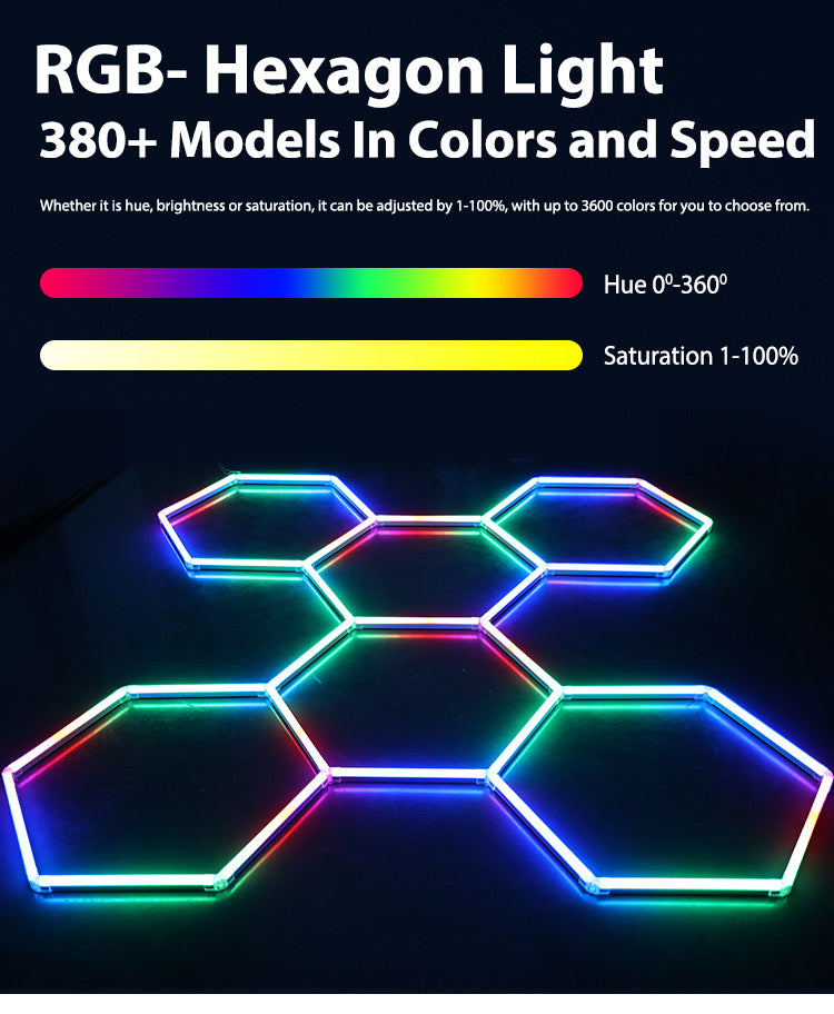 8 RGB Hexagon 2576*2444mm